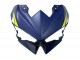 Online Azul Blanco Amarillo Plata Negro Carenado Moto Kawasaki Ninja 500 EX500R 2024-2025