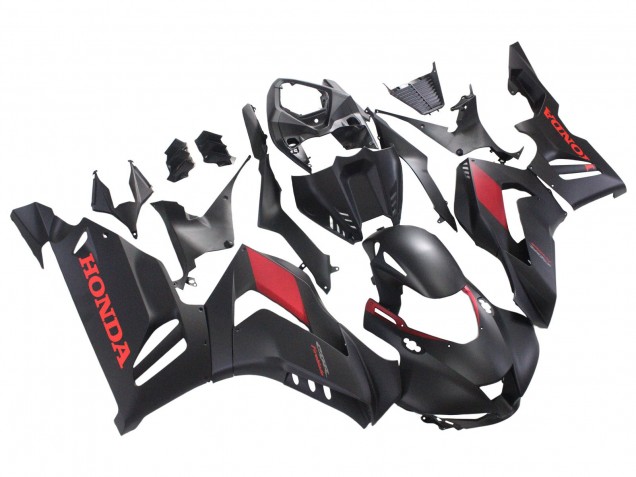 Online Negro Mate Rojo Carenado Moto Honda CBR1000RR-R 2020-2023