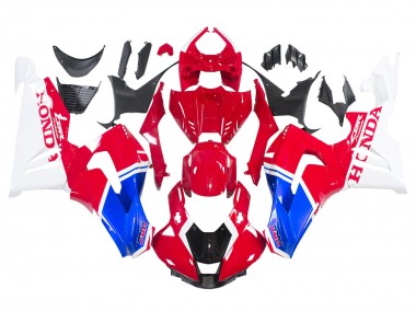 Online Blanco Rojo Azul HRC Kits Carenado Moto Honda CBR1000RR-R 2020-2023