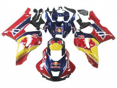 Online Azul Amarillo Rojo Bull Carenado Moto Honda CBR1000RR-R 2020-2023