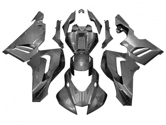 Online Negro FibraCarbono Carenado Moto Honda CBR1000RR-R 2020-2023