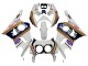 Online Blanco Oro Rojo Azul Oscuro Rothmans Carenado Moto Honda CBR400RR NC29 1990-1999