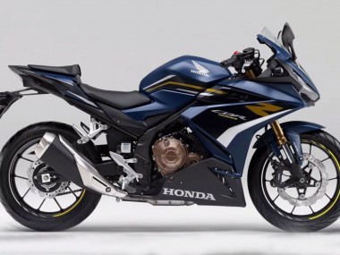 Online Azul Oscuro Negro Mate Carenado Moto Honda CBR400R 2022
