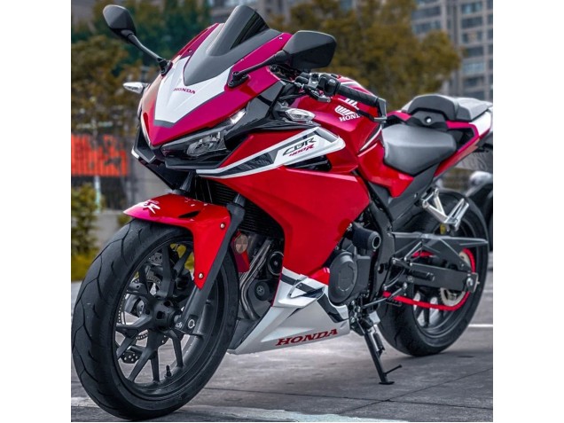 Online Rojo Blanco Carenado Moto Honda CBR400R 2022