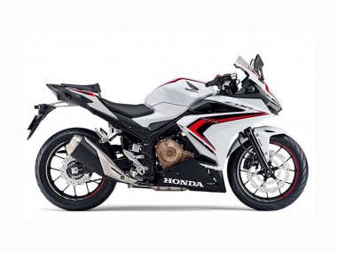 Online Blanco Rojo Negro Brillante Carenado Moto Honda CBR400R 2022