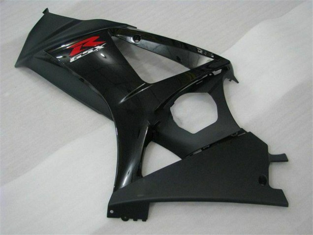 Online Negro Brillante Negro Mate Rojo Carenado Moto Suzuki GSXR 1000 2007-2008