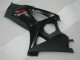 Online Negro Brillante Negro Mate Rojo Carenado Moto Suzuki GSXR 1000 2007-2008