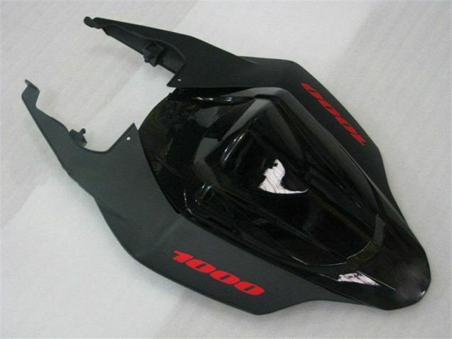 Online Negro Brillante Negro Mate Rojo Carenado Moto Suzuki GSXR 1000 2007-2008