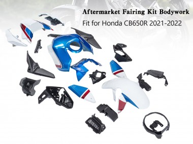 Online Azul Rojo Negro Carenado Moto Honda CB650R 2019-2022