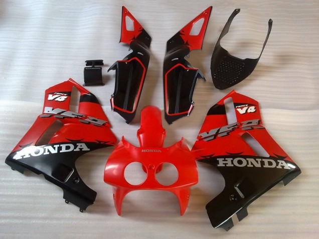 Online Rojo Negro Carenado Moto Honda VFR400R NC30 1988-1992