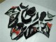 Online Negro Brillante Rojo Blanco Carenado Moto Suzuki GSXR 1000 2007-2008