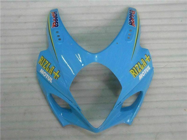 Online Azul Oro Negro Rizla Kits Carenados Moto Suzuki GSXR 1000 2007-2008