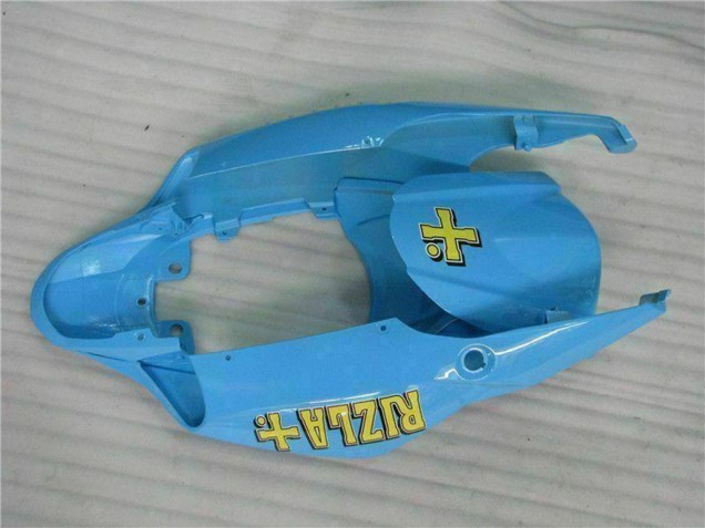 Online Azul Oro Negro Rizla Kits Carenados Moto Suzuki GSXR 1000 2007-2008