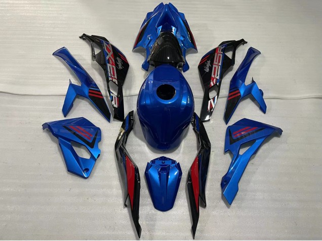 Online Azul Rojo Gris Carenado Moto Kawasaki ZX25R ZX-25R 2019-2025