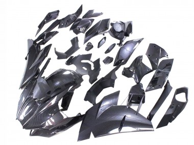 Online Negro FibraCarbono Carenado Moto Kawasaki Ninja H2 2015-2022