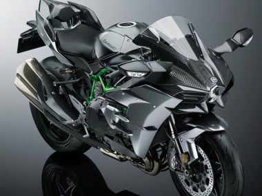 Online Gris Carenados Moto Kawasaki Ninja H2 2015-2022