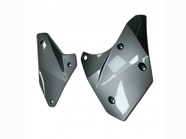 Online Plata Negro FibraCarbono Carenado Moto Kawasaki Ninja H2 2015-2022