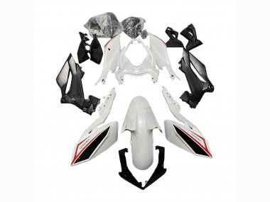 Online Blanco Rojo Negro Carenado Moto Kawasaki Z400 2018-2024