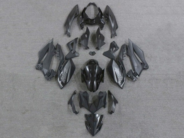 Online Negro Mate Negro Brillante Carenado Moto Kawasaki Z400 2018-2024