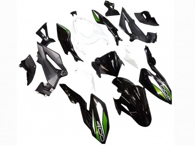 Online Blanco Negro Brillante Verde Carenado Moto Kawasaki Z400 2018-2024