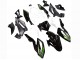Online Blanco Negro Brillante Verde Carenado Moto Kawasaki Z400 2018-2024