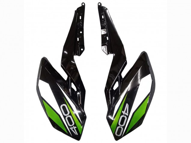Online Blanco Negro Brillante Verde Carenado Moto Kawasaki Z400 2018-2024