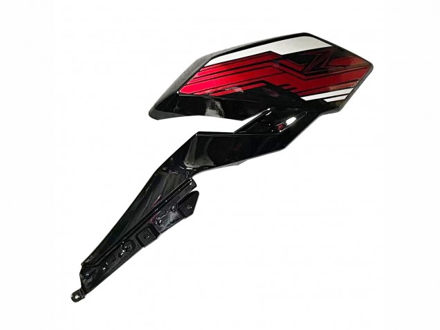 Online Rojo Caramelo Negro Brillante Carenado Moto Kawasaki Z400 2018-2024