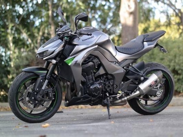 Online Gris Carenado Moto Kawasaki Z400 2018-2024