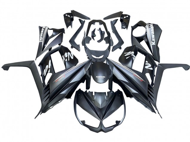 Online Negro Mate Carenado Moto Kawasaki Z1000SX 2010-2016