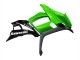 Online Negro Brillante Negro Mate Verde Carenado Moto Kawasaki Z1000SX 2010-2016