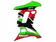 Online Verde Rojo Negro Brillante Elf 35 Carenado Moto Kawasaki Z1000SX 2010-2016