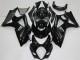 Online Negro Brillante Negro Mate Blanco Carenado Moto Suzuki GSXR 1000 2007-2008