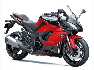 Online Negro Rojo Ninja Carenado Moto Kawasaki Z1000SX 2020-2025