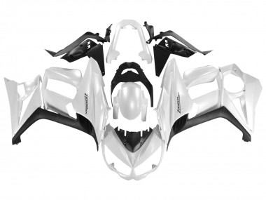 Online Blanco Perla Negro Carenado Moto Kawasaki Z1000SX 2010-2016