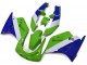 Online Verde Blanco Azul Carenado Moto Kawasaki ZXR250 1989-1990