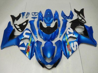 Online Azul Verde Blanco Kits Carenados Moto Suzuki GSXR 1000 2009-2016