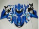 Online Azul Verde Blanco Kits Carenados Moto Suzuki GSXR 1000 2009-2016