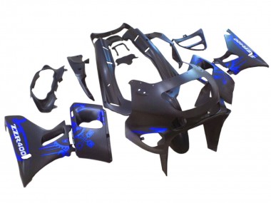 Online Negro Mate Azul Carenado Moto Kawasaki ZZR400 1993-2007