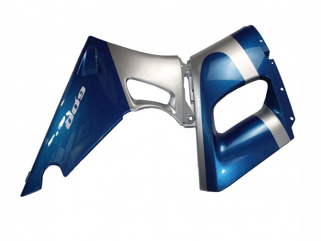 Online Azul Plata Negro Carenado Moto Kawasaki ZZR600 1998-2003