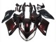 Online Rojo Granate Negro Carenado Moto Kawasaki GTR1400/ZG1400 2007-2009