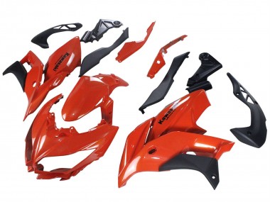 Online Rojo Negro Mate Carenado Moto Kawasaki Versys 650 2015-2021