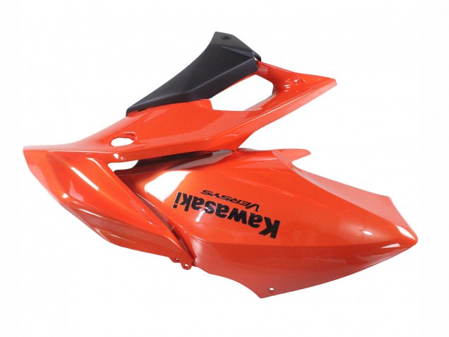Online Rojo Negro Mate Carenado Moto Kawasaki Versys 650 2015-2021