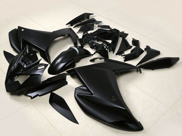 Online Negro Mate Carenado Moto Yamaha FZ6R 2009-2015