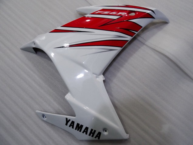 Online Blanco Rojo Negro Carenado Moto Yamaha FZ6R 2009-2015