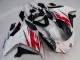 Online Blanco Rojo Negro Carenado Moto Yamaha FZ6R 2009-2015