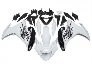 Online Blanco Negro Carenado Moto Yamaha FZ6R 2009-2015