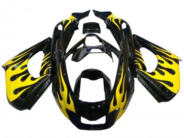 Online Negro Amarillo Carenado Moto Yamaha YZF 1000R Thunderace 1997-2007