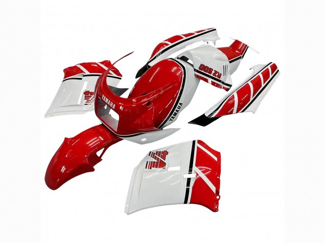 Online Blanco Rojo Negro Carenado Moto Yamaha RZV500 / RD500 1985-1987