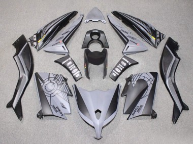 Online Negro Mate Gris ENEOS Yamalube Carenado Moto Yamaha TMAX530 2012-2014