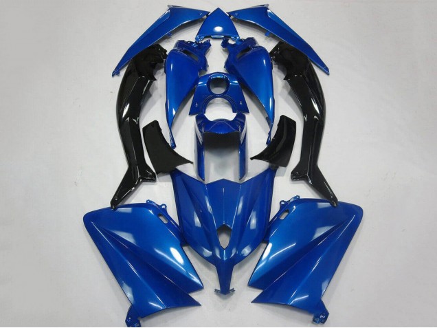 Online Azul Negro Carenado Moto Yamaha TMAX530 2012-2014